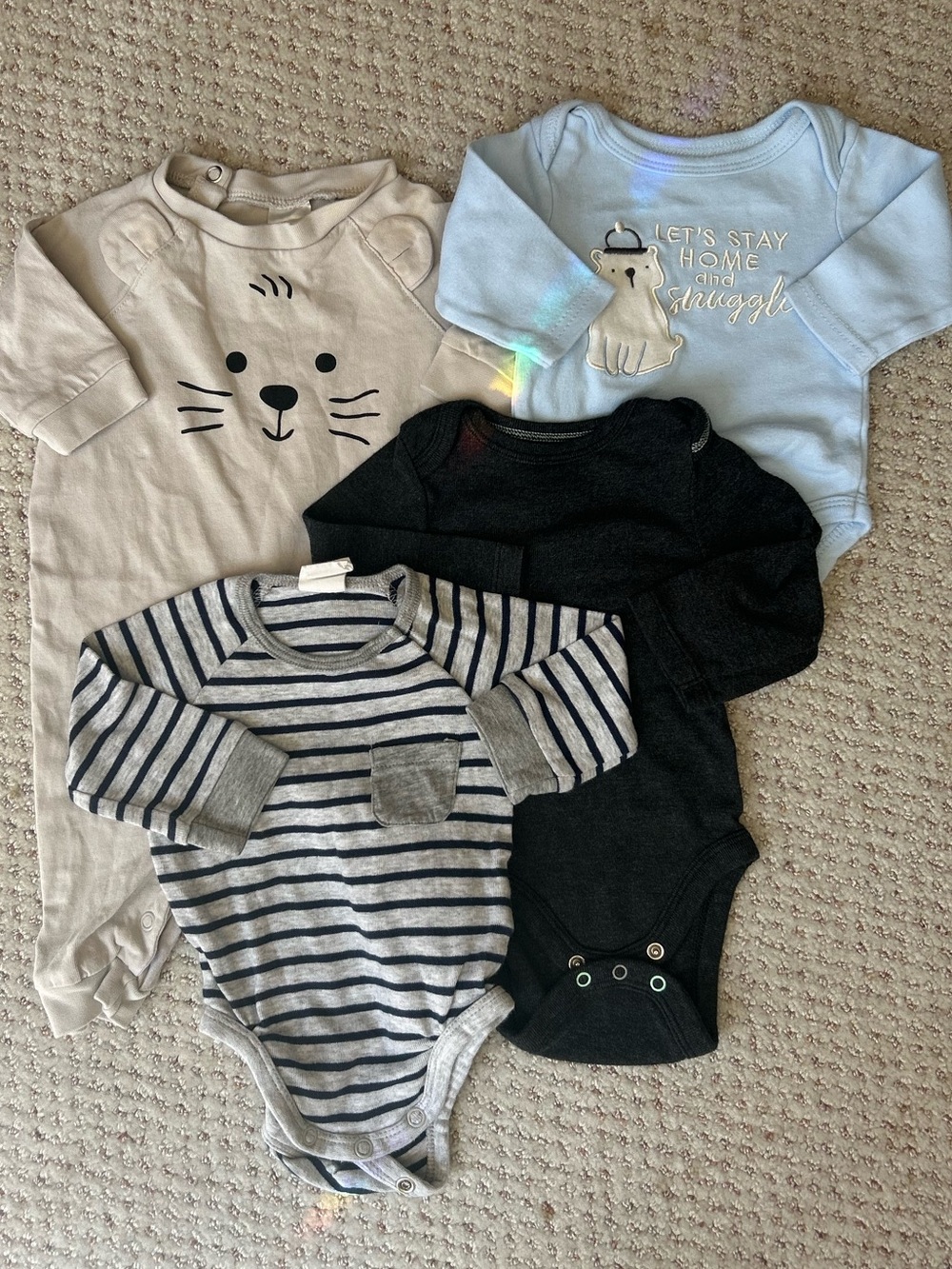 0-3 month long sleeve bundle